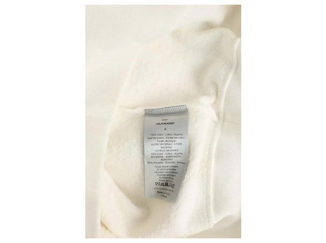 Dior Sweatshirt blanc - vue 6