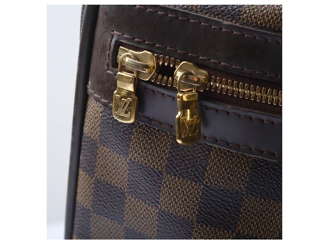 Louis Vuitton Eole 50 Damier Ébène Marrone - vista 10