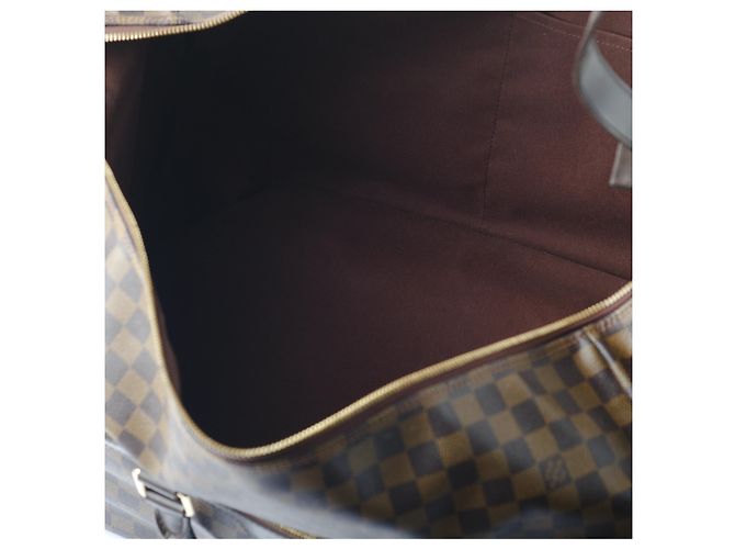 Louis Vuitton Eole 50 Damier Ébène Marrone - vista 11