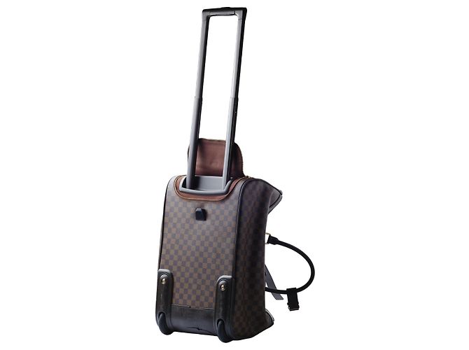 Louis Vuitton Eole 50 Damier Ébène Marrone - vista 12