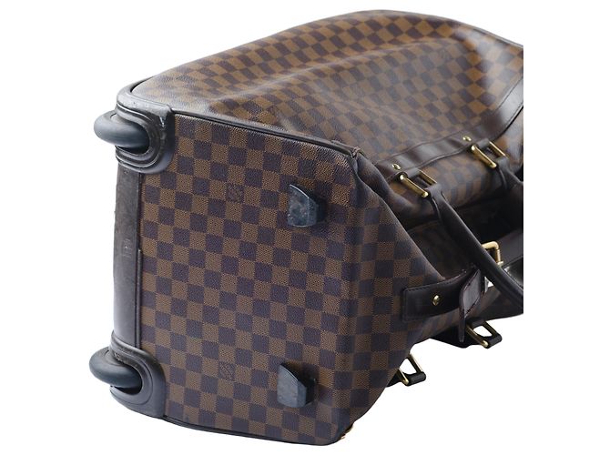 Louis Vuitton Eole 50 Damier Ébène Marrone - vista 13
