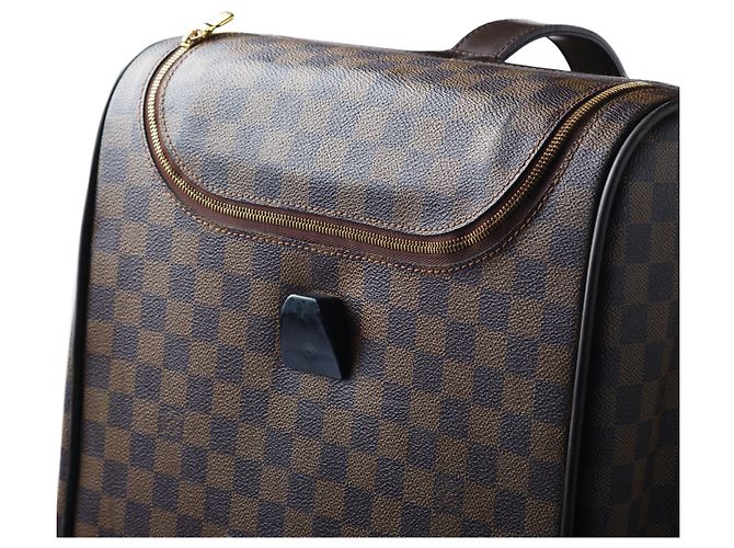 Louis Vuitton Eole 50 Damier Ébène Marrone - vista 6