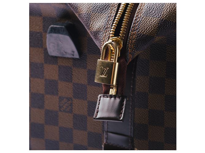 Louis Vuitton Eole 50 Damier Ébène Marrone - vista 8
