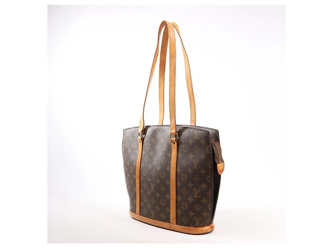 Borsa a Spalla Louis Vuitton Babylone Classic in Tela Monogram Marrone M51102 - vista 3