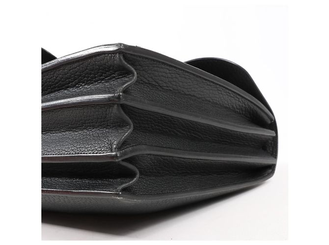 Sac à dépêches HERMÈS Borsa Depeche 38 in pelle Ardennes nera V:1992 Nero - vista 7
