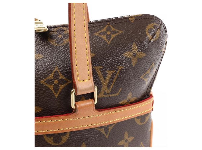 Borsa a Spalla Monogram Coussin GM Louis Vuitton M51141 Rosso - vista 7