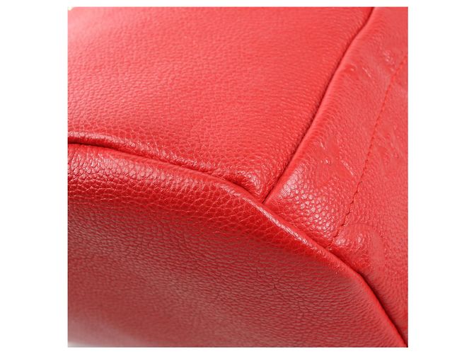 Twist Zaino Monogram Empreinte Sorbonne Louis Vuitton in rosso M44015 - vista 10