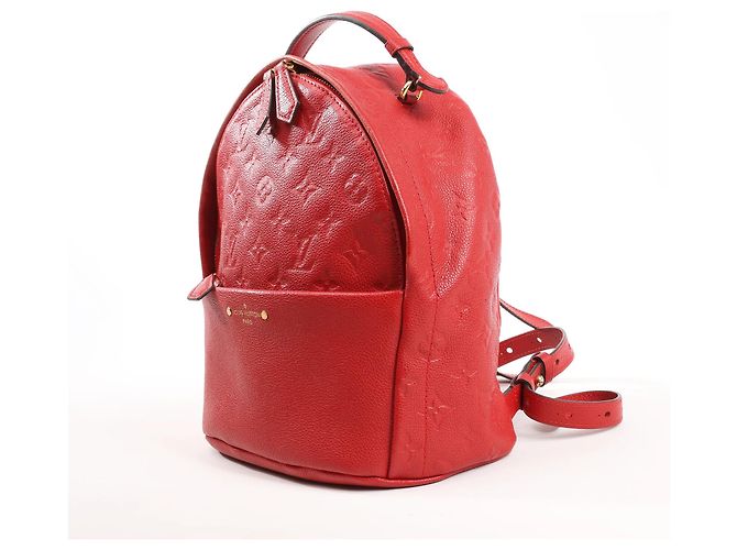 Twist Zaino Monogram Empreinte Sorbonne Louis Vuitton in rosso M44015 - vista 2