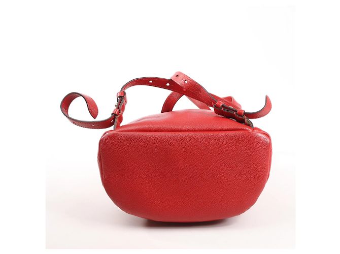Twist Zaino Monogram Empreinte Sorbonne Louis Vuitton in rosso M44015 - vista 7