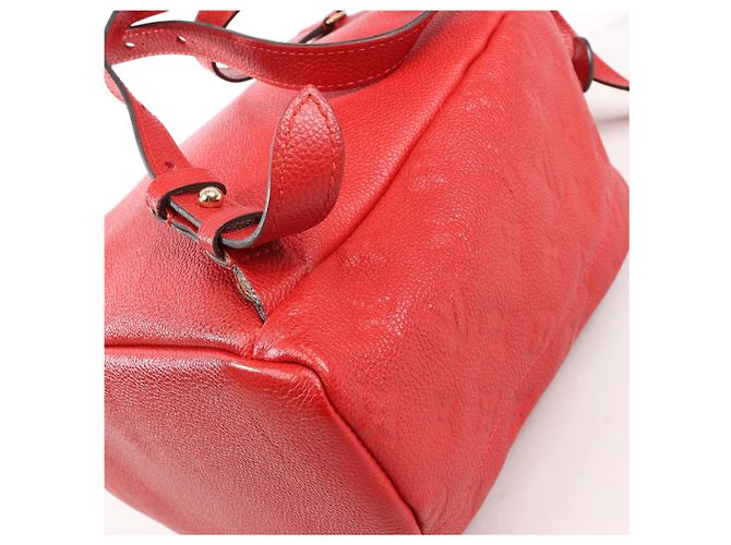 Twist Zaino Monogram Empreinte Sorbonne Louis Vuitton in rosso M44015 - vista 8