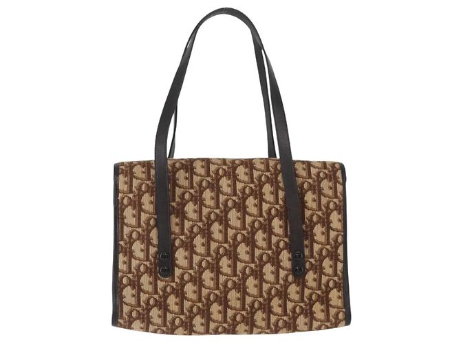 Canvas Trotter Christian Dior Beige - vista 2