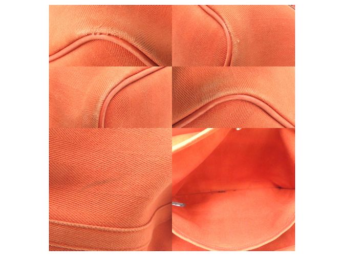 Borsa a mano Hermès Valparaiso MM Arancione - Ansicht 10