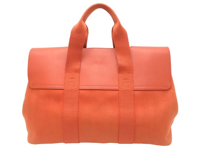 Borsa a mano Hermès Valparaiso MM Arancione - Ansicht 2