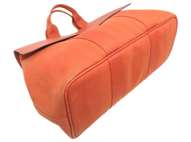 Borsa a mano Hermès Valparaiso MM Arancione - Ansicht 3