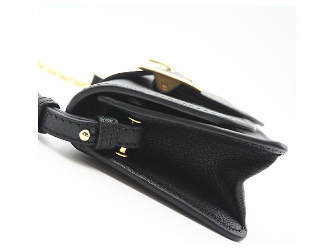 Bolso de hombro de cuero con hebilla Burberry Negro - vista 7