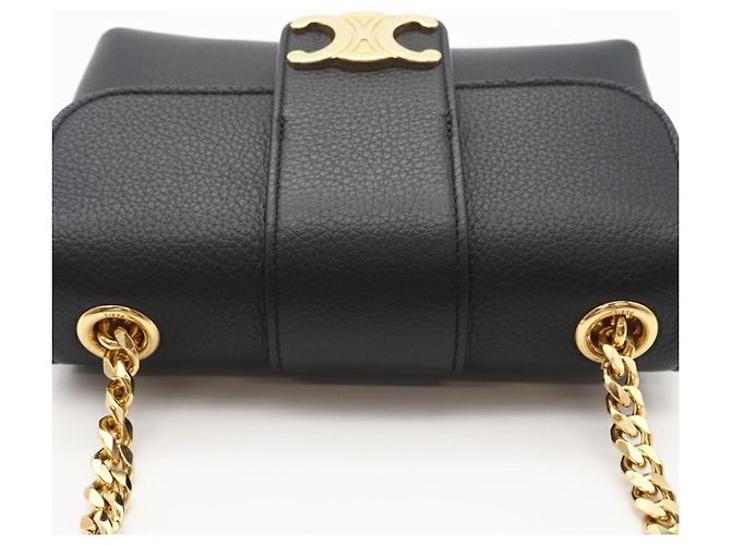 Céline Borsa a Spalla Mini Victoire di Celine Nero - vista 8