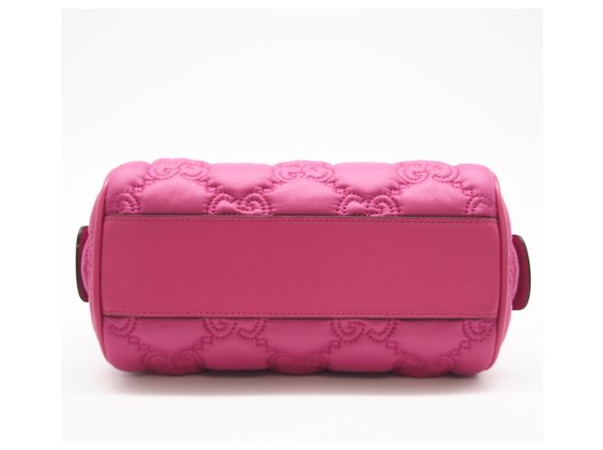 Gucci GG Matelasse Nylon Shoulder Bag Pink - view 6