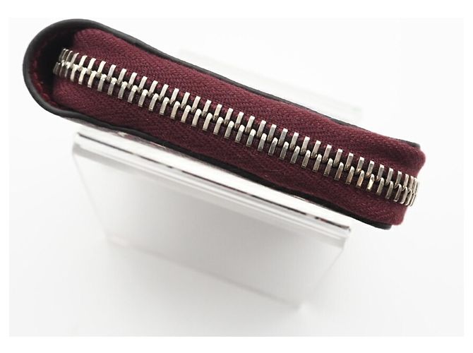 Portafoglio con zip Gucci GG Shadow Rosso Ancora Bianco Bordò Blu navy - vista 8
