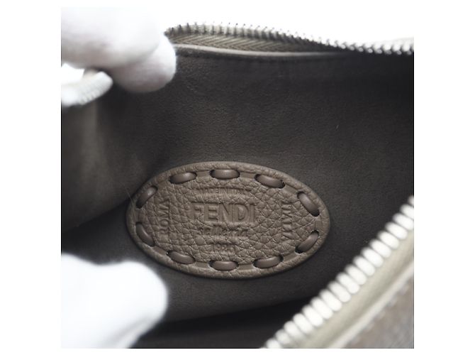 Borsa Fendi Selleria Fendessence Beige - vista 11