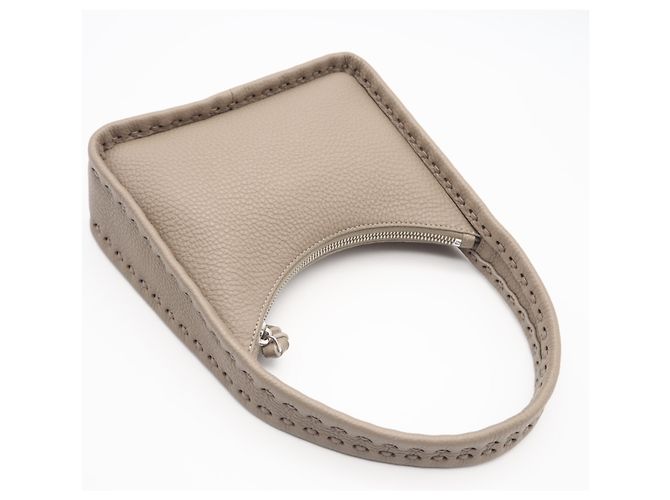 Borsa Fendi Selleria Fendessence Beige - vista 3