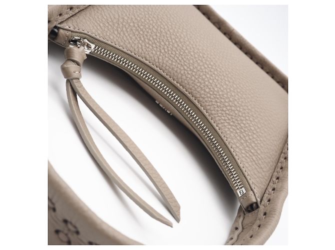 Borsa Fendi Selleria Fendessence Beige - vista 5