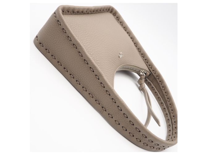 Borsa Fendi Selleria Fendessence Beige - vista 8
