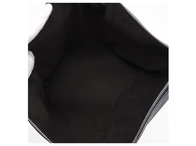 Borsa a spalla in pelle con logo Fendi Marrone Blu navy - vista 12