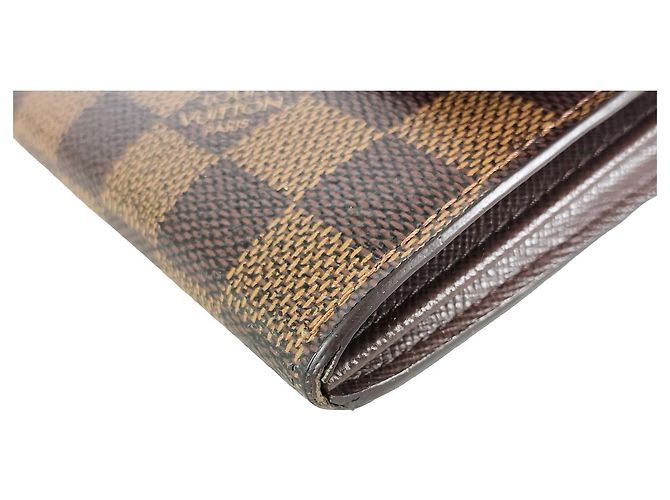 Cartera Sarah NM Damier Louis Vuitton Castaño - vista 5