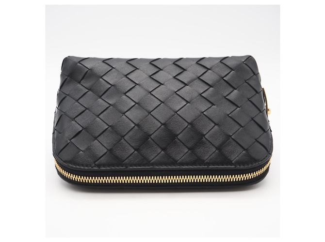 Pochette per bellezza in pelle Intrecciato Media di Bottega Veneta - vista 4