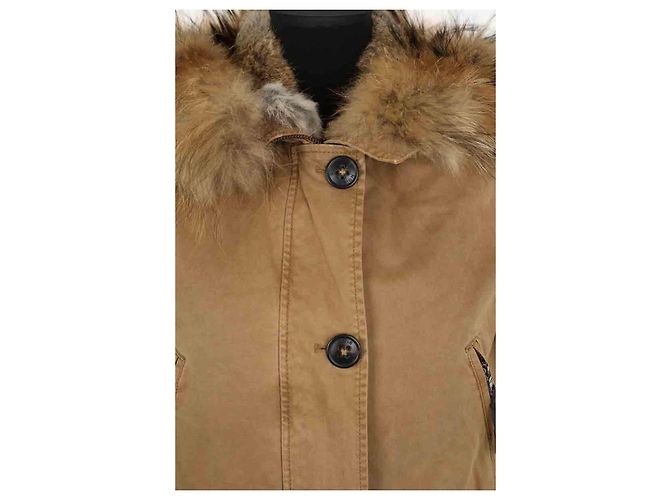 Blonde No.8 Chaqueta de plumas de algodón beige M - vista 2