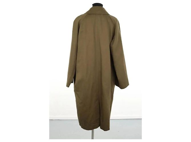 SéZane Khakifarbener Baumwoll-Trenchcoat - Ansicht 4