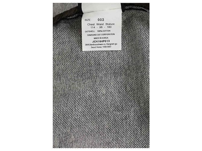 Autre Marque Graue Baumwolljacke - Ansicht 6