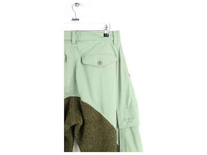 Autre Marque Grüne gerade Hose - Ansicht 4
