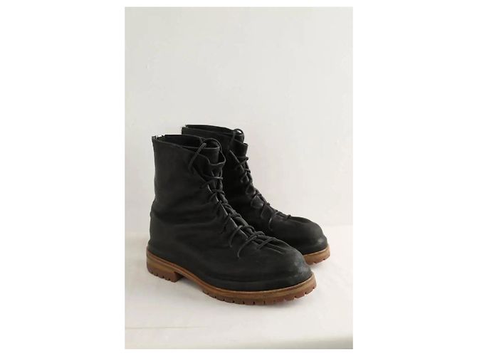 Autre Marque Schwarze Schnürschuhe - Ansicht 3