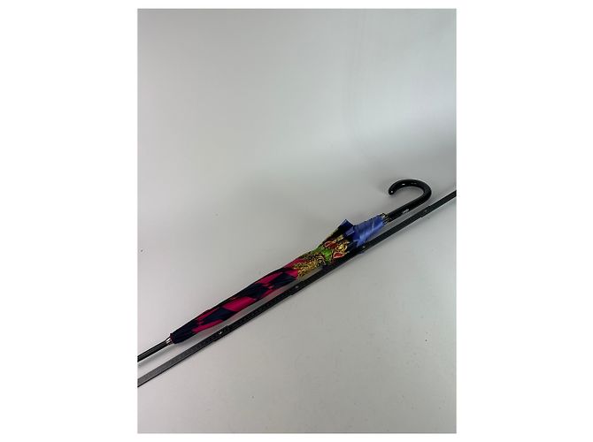 Vintage Gianni Versace abstrakter mehrfarbiger Regenschirm Mehrfarben - Ansicht 8