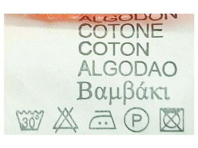 Autre Marque Túnica naranja de algodón con bordados - vista 13