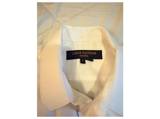 Camicia Louis Vuitton Resort 2021 Stella Marina Bianco Blu Multicolore - vista 5