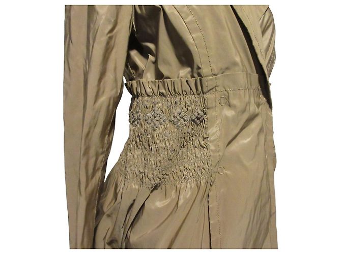 Autre Marque Abrigo de nailon Ermanno Scervino Castaño - vista 4