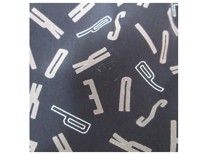 Autre Marque Abito camicia con volant e stampa del logo PINK HOUSE Nero - vista 11