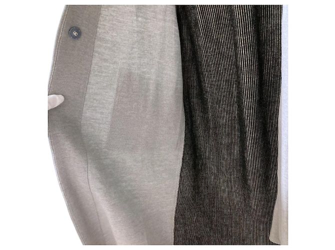 Cappotto lungo in maglia PS Paul Smith Marrone - vista 3