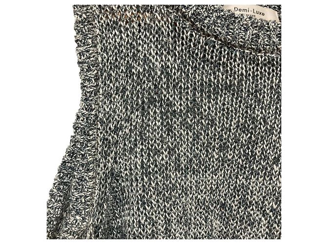 Autre Marque Chaleco de lino y seda de punto Demi-Luxe BEAMS Castaño - vista 3
