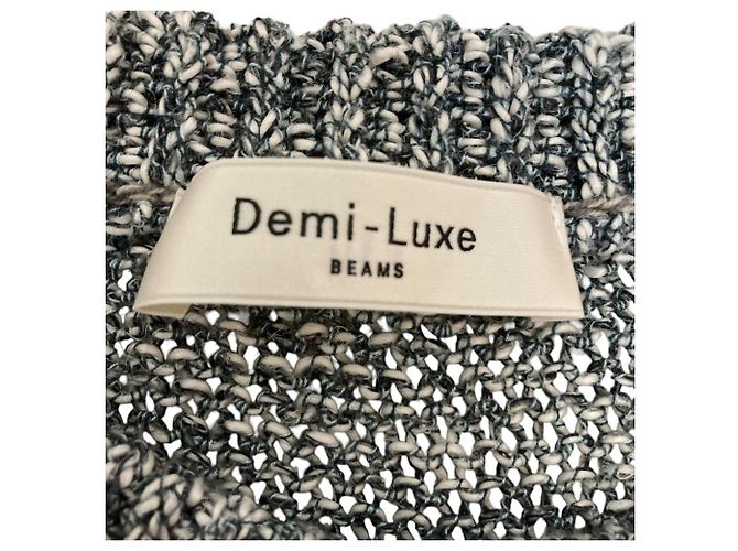 Autre Marque Chaleco de lino y seda de punto Demi-Luxe BEAMS Castaño - vista 5