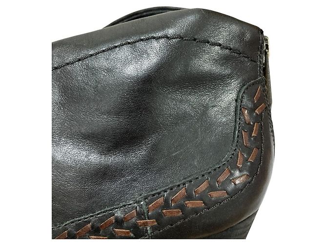 Autre Marque UGG Charlotte Lederstiefeletten Schwarz - Ansicht 13