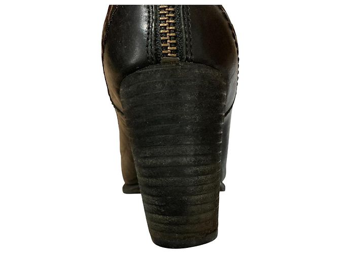 Autre Marque UGG Charlotte Lederstiefeletten Schwarz - Ansicht 18