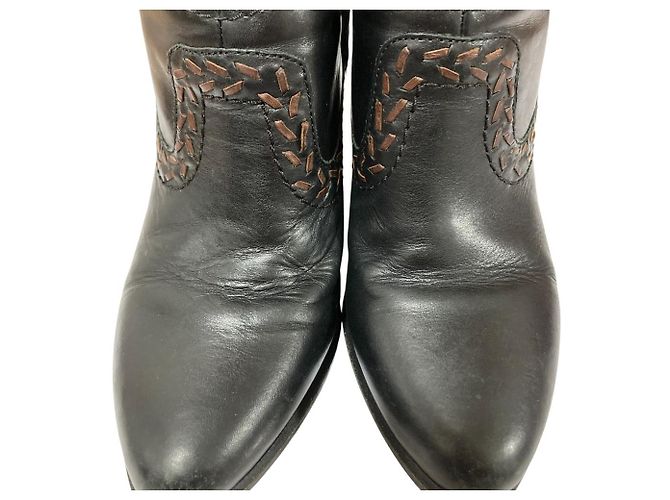 Autre Marque UGG Charlotte Lederstiefeletten Schwarz - Ansicht 7