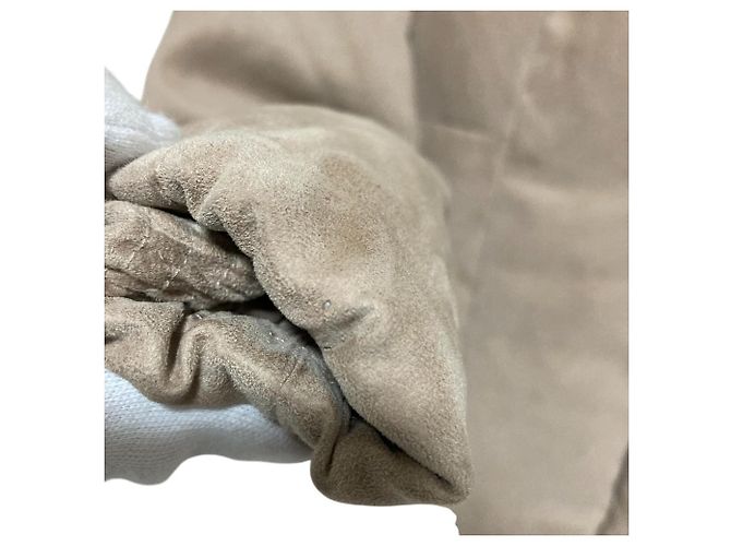 Autre Marque Abrigo de Plumas de Ante Falso ANAYI Beige - vista 11