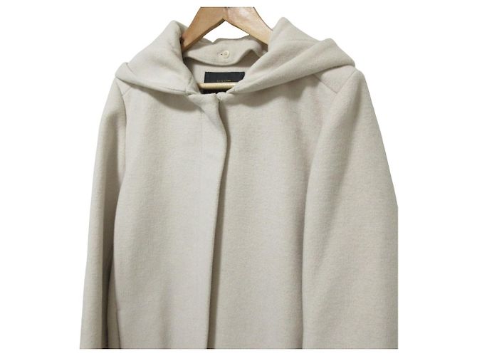 Autre Marque Abrigo 2 en 1 de lana Nano Universe Beige - vista 4