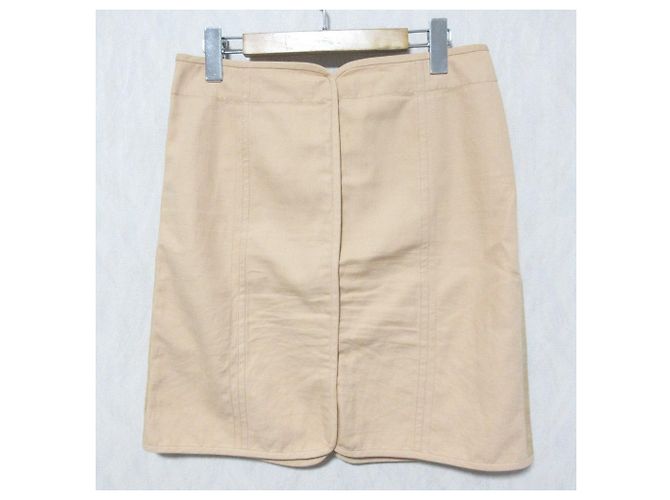 Chloé Gonna con linea laterale Chloe Beige Arancione - vista 2