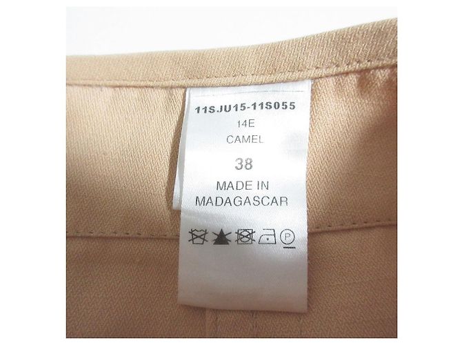 Chloé Gonna con linea laterale Chloe Beige Arancione - vista 4