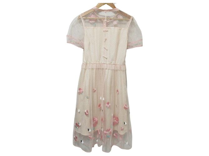 Autre Marque Chesty Besticktes Langkleid Pink - Ansicht 2